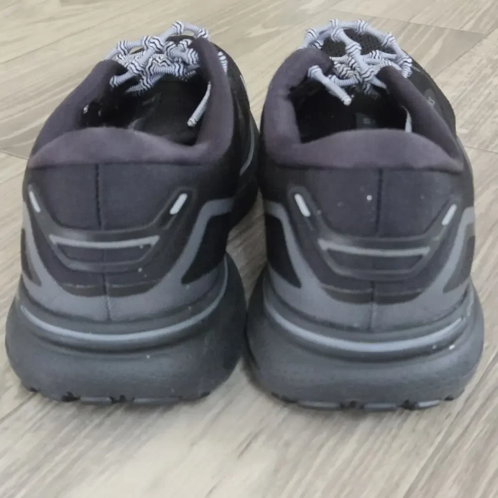 Brooks Ghost 15 Running Shoes Womens 11 D Black Neutral 1203801B020